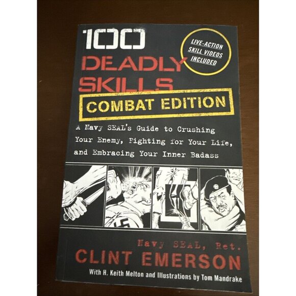 100 Deadly Skills Combat Edition book by Clint Emerson - Picture 1 of 6